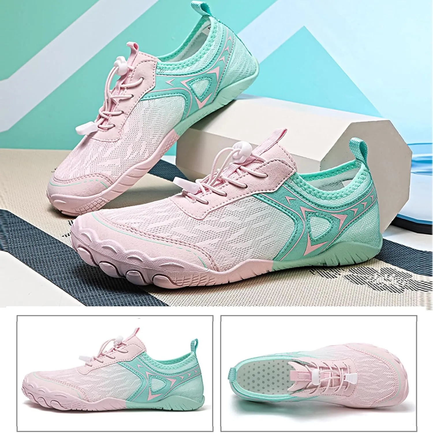 Giltpeak 2025 New Hike Barefoot Shoes Women Men, Vitality Wide Slip-On Minimalist Athletic Quick Dry BareStep Breathable Shoe