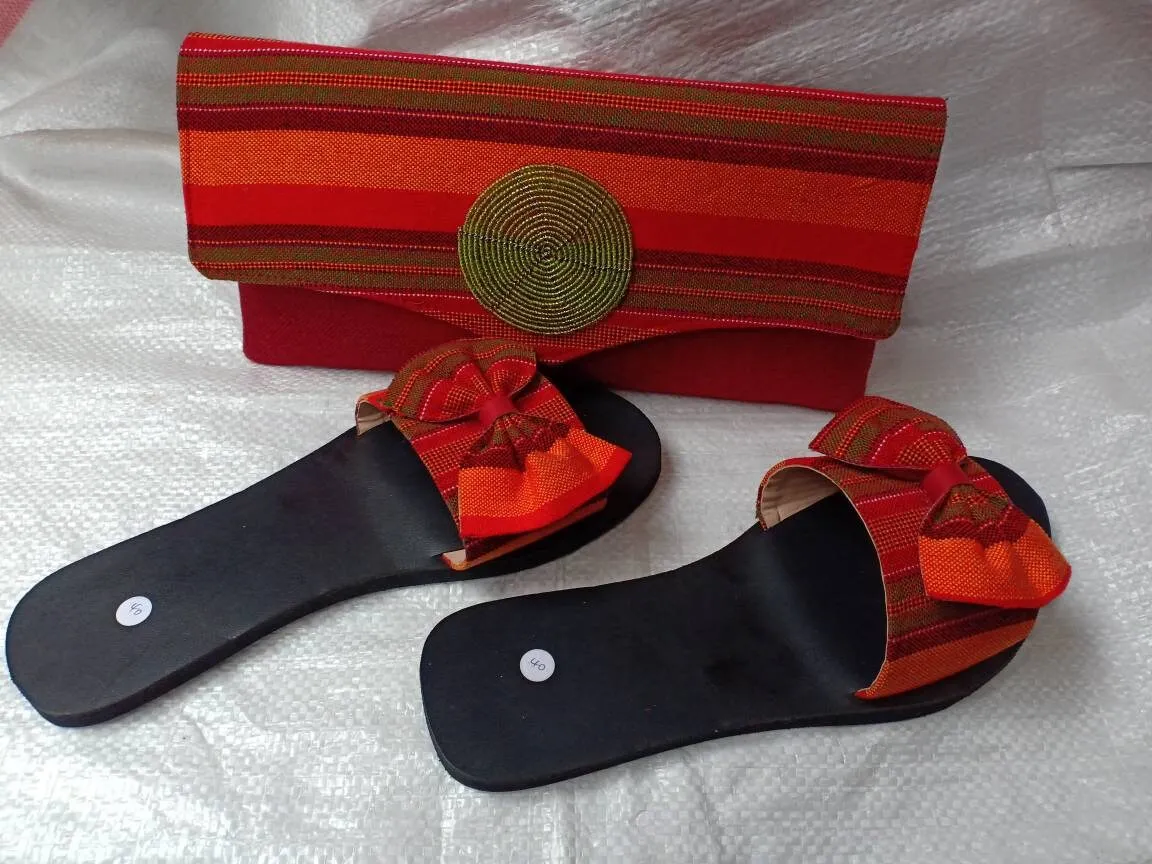 Handmade African Beaded Sandals/Authentic Maasai-Style Leather Flip-Flops Women/Boho Beach Sandals/Comfortable Summer Sandal African Gifts