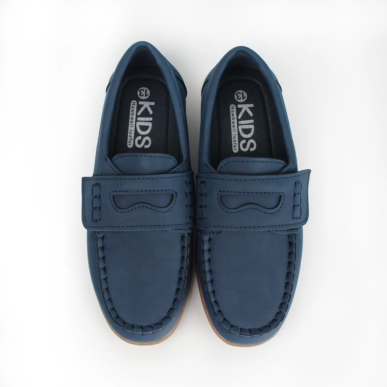 Hawkwell Kids Boys Loafers School Casual Boat Shoes(Toddler/Little Kid)