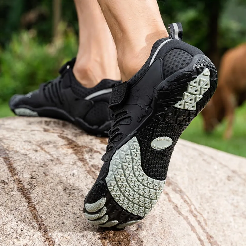 Hike Barefoot Shoes Women Minimalist Trail Running Shoe Non-Slip Breathable Wide Toe Shoes Zero Drop Lightweight Hiking Shoes