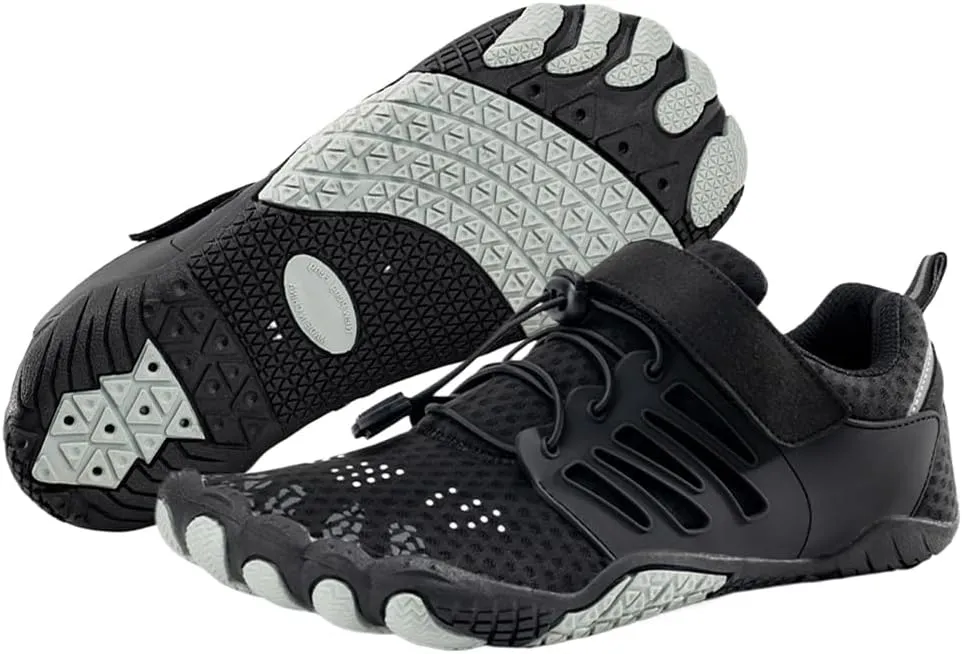 Hike Barefoot Shoes Women Minimalist Trail Running Shoe Non-Slip Breathable Wide Toe Shoes Zero Drop Lightweight Hiking Shoes