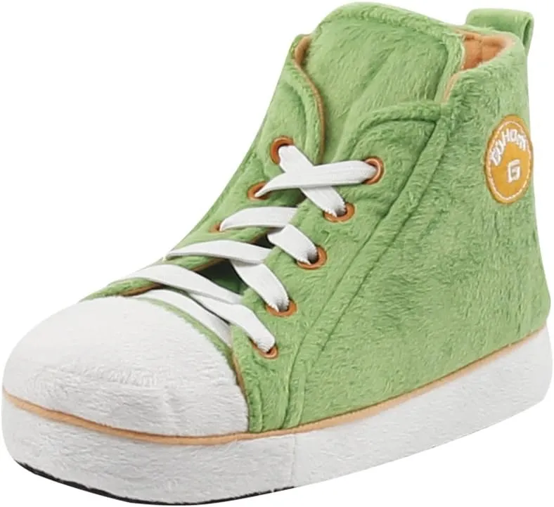 House Sneaker Slippers for Men Warm Winter Funny Cozy Indoor Sneakers Slipper Shoes Boys
