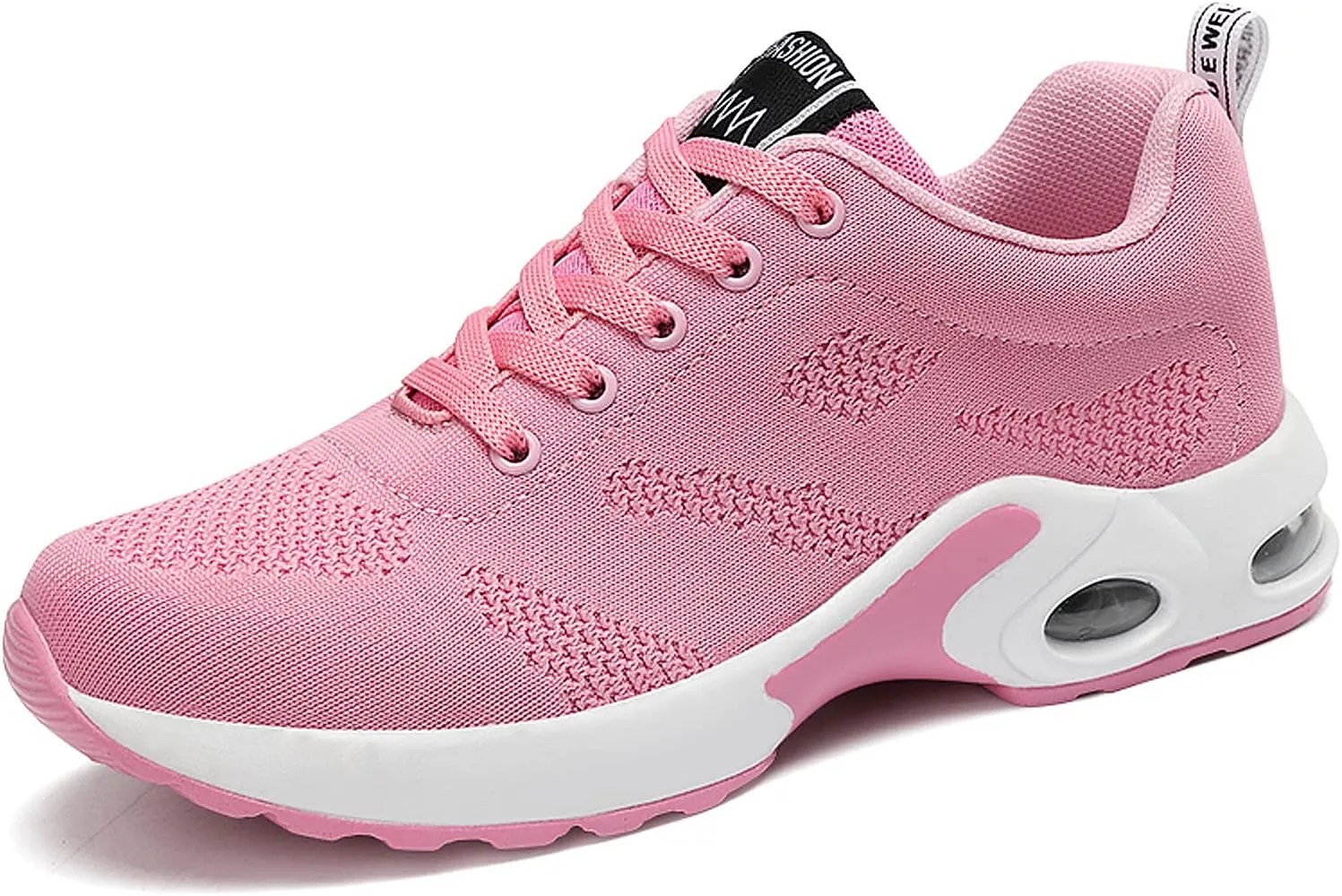 ihinzry Women's Air Running Shoes Lightweight Comfortable Non-Slip Walking Shoe Outdoor Breathable Fashion Mesh Sneakers
