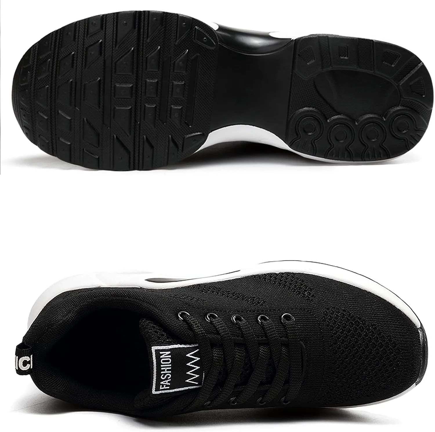 ihinzry Women's Air Running Shoes Lightweight Comfortable Non-Slip Walking Shoe Outdoor Breathable Fashion Mesh Sneakers