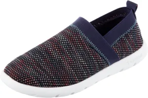 isotoner Women's Lightweight and Breathable Elastic Knit Slip-on Shoe Slipper