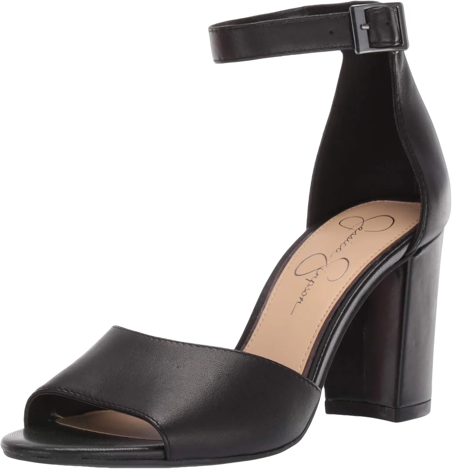Jessica Simpson Women's Sherron Ankle Strap Block Heel Sandals