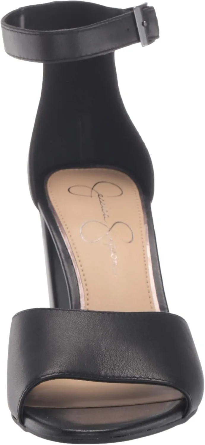 Jessica Simpson Women's Sherron Ankle Strap Block Heel Sandals