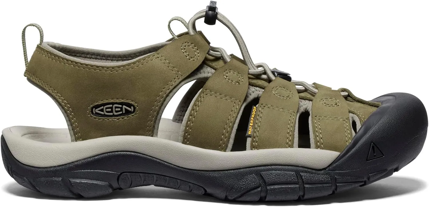 KEEN Men's Newport Closed Toe Comfortable Durable Leather Water Sandals