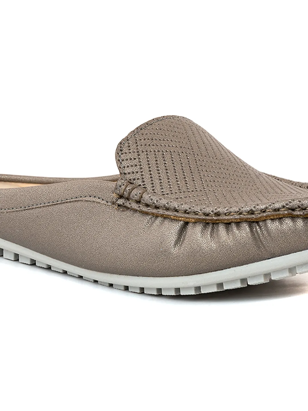 Khadim Sharon Flat Loafer Mule Slip On Sandal for Women