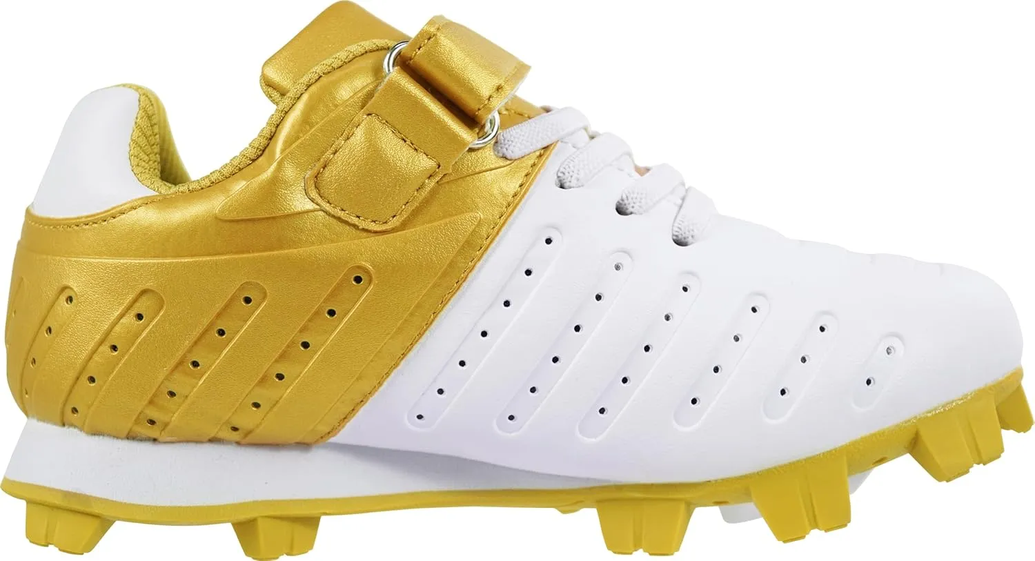 Kid's FG Baseball Cleats - Lightweight Softball Shoes for Boys Girls - Athletic Youth Softball Shoes