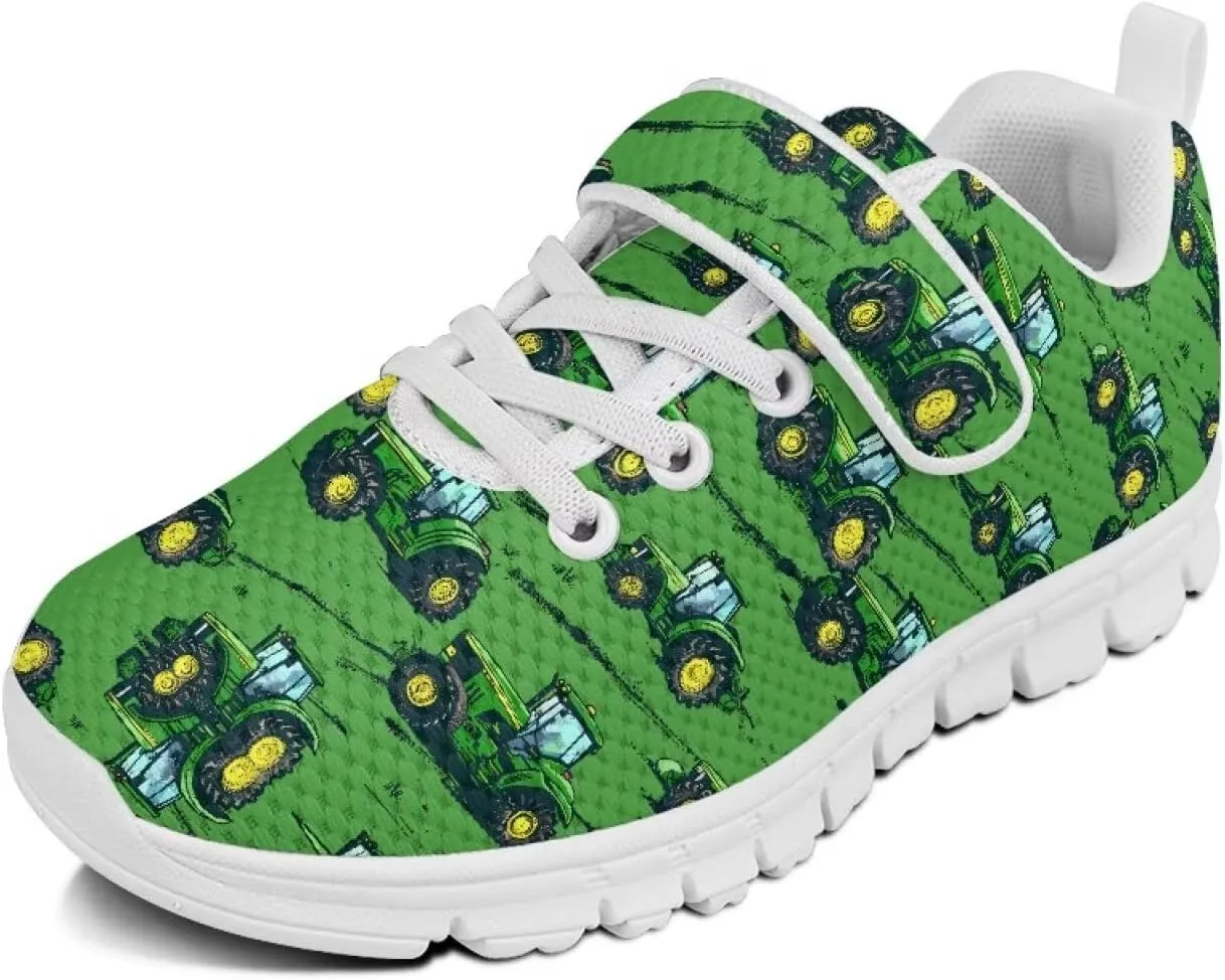 Kids Sneakers for Boys Girls Single Buckle Running Tennis Shoes Breathable Lightweight Sport Athletic Shoe for Little Kids Size 11-15 White Sole