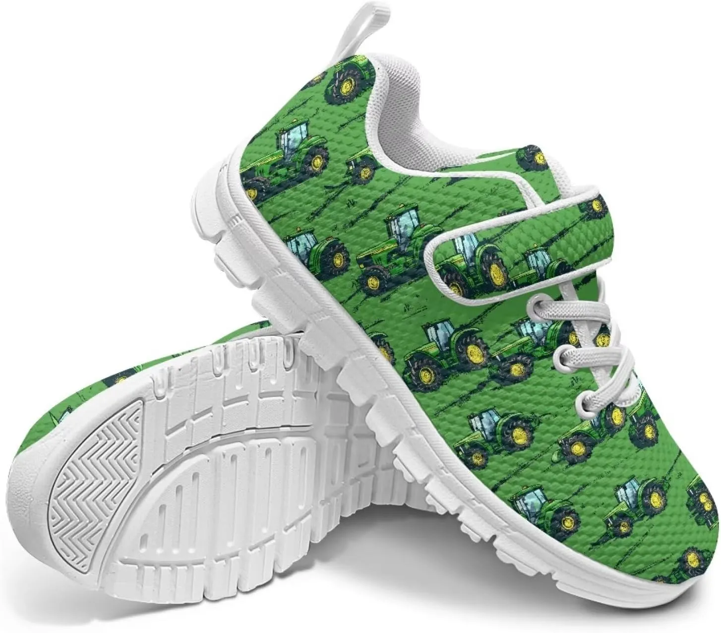 Kids Sneakers for Boys Girls Single Buckle Running Tennis Shoes Breathable Lightweight Sport Athletic Shoe for Little Kids Size 11-15 White Sole