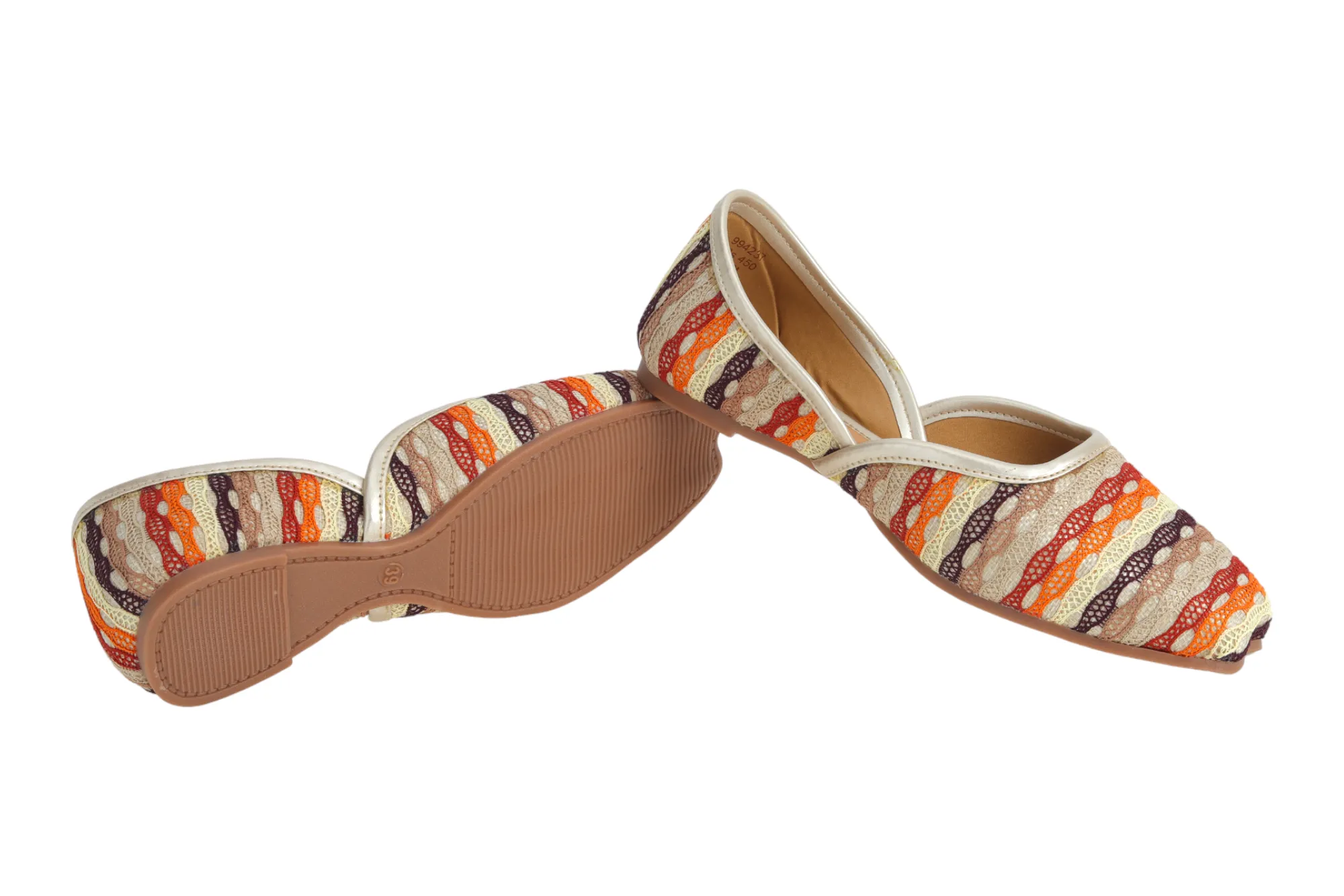 Ladies Flat Mojari Shoe 994237