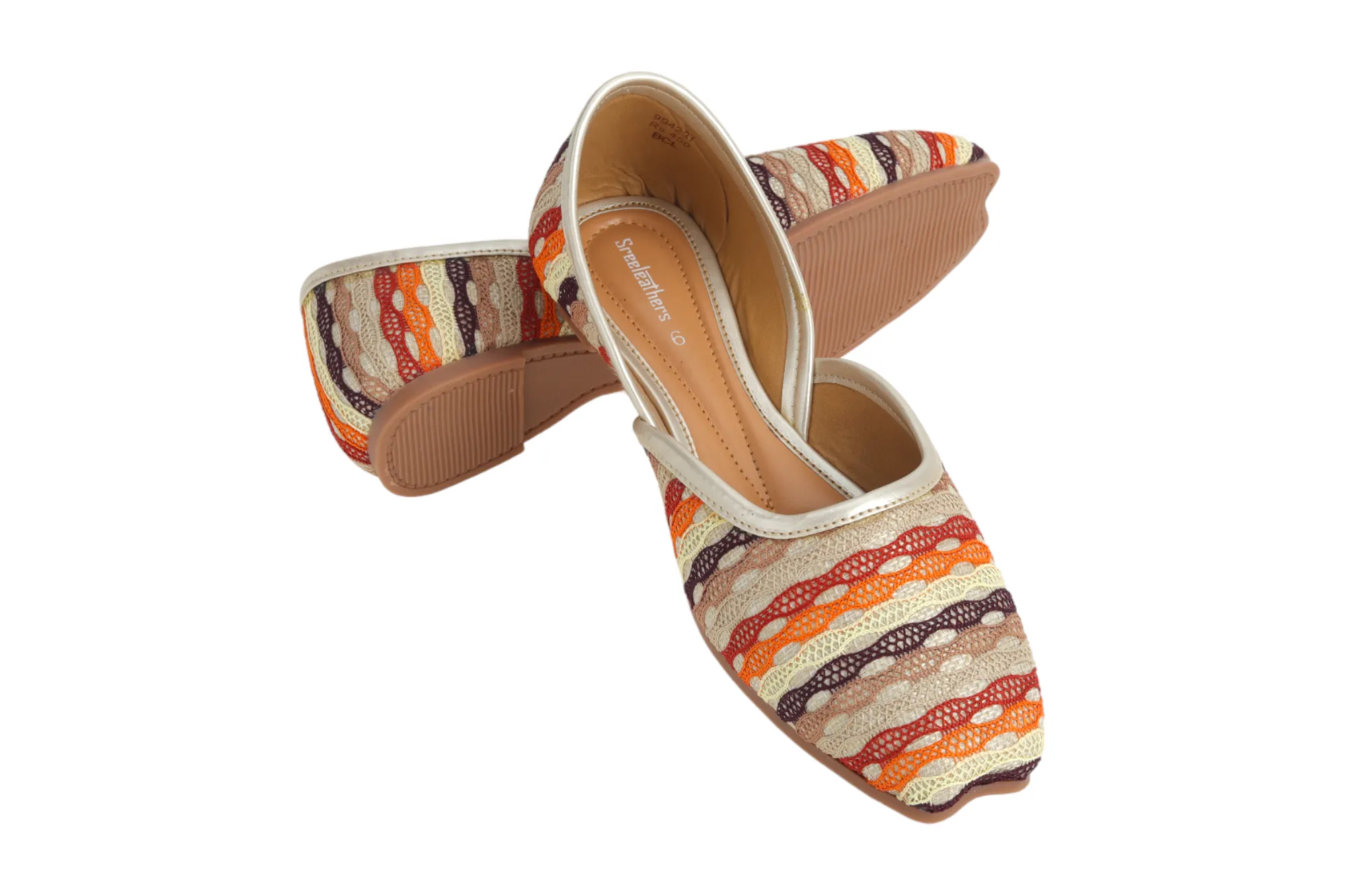 Ladies Flat Mojari Shoe 994237