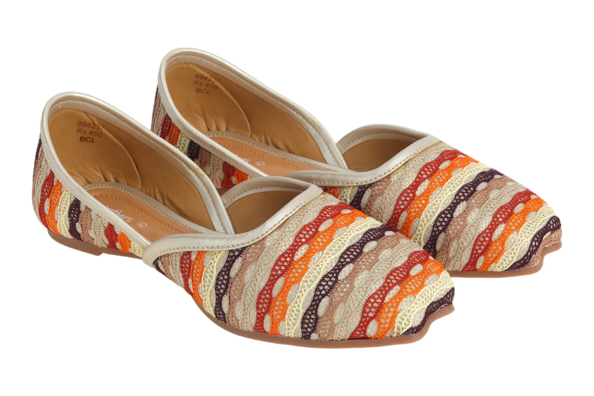 Ladies Flat Mojari Shoe 994237