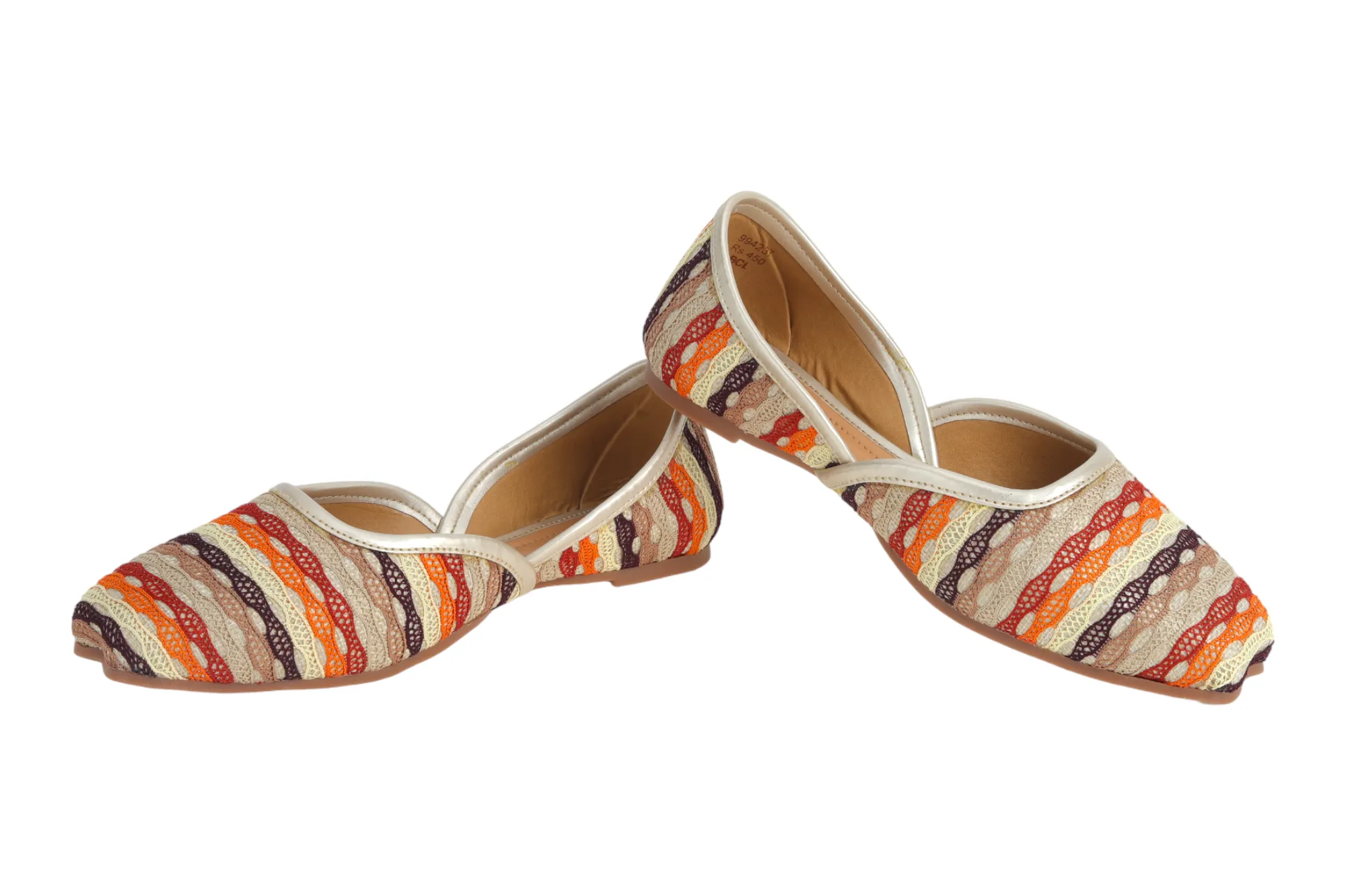 Ladies Flat Mojari Shoe 994237