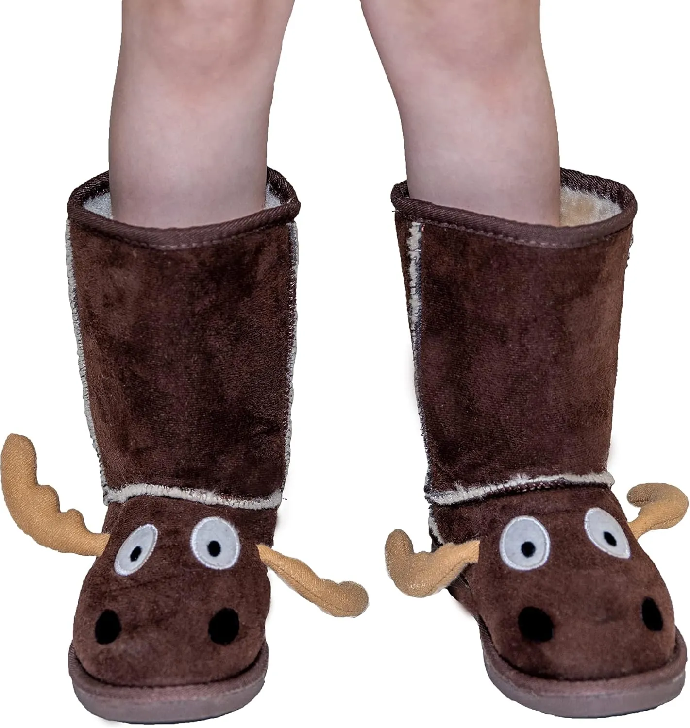 Lazy One Animal Slipper Boots for Kids, Cozy Children's Slippers