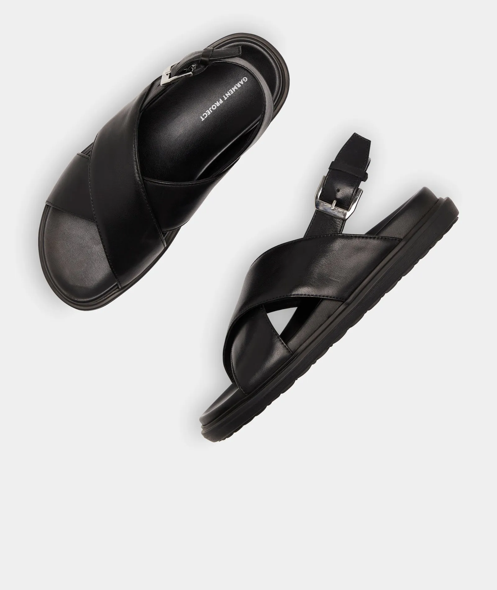 Leather Black Sandal - High-precision Lola Customer endorsements