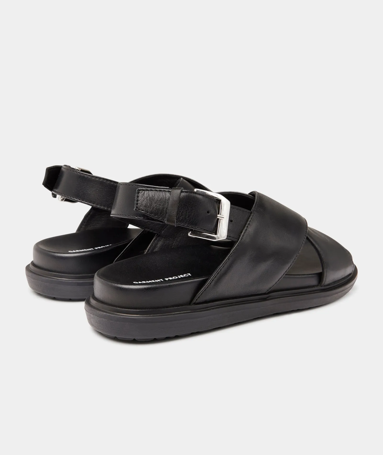 Leather Black Sandal - High-precision Lola Customer endorsements