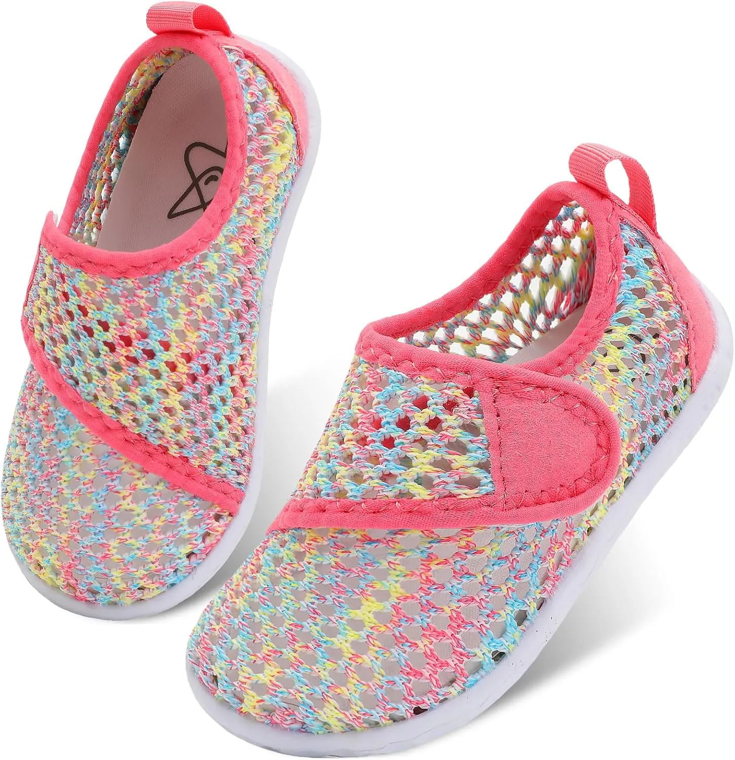 LeIsfIt Toddler Water Shoes Boys Girls Aqua Socks Kids Breathable Swim Shoes Non-Slip Barefoot Beach Shoes