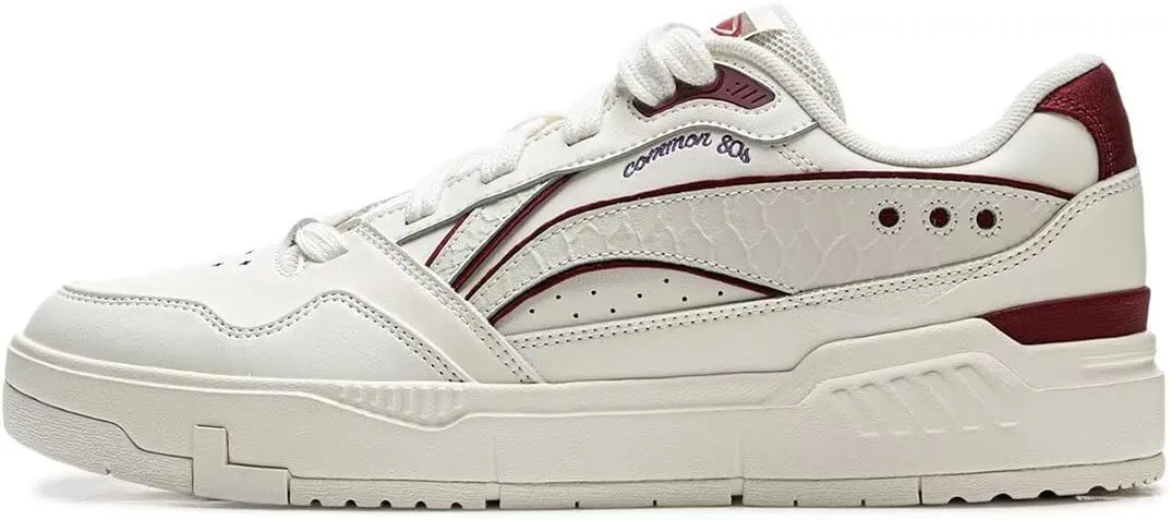 LI-NING Common 80s Men Comfortable Soft Rebound Breathable Cool Trendy Classic Casual Shoes AGCU157 AGCV023