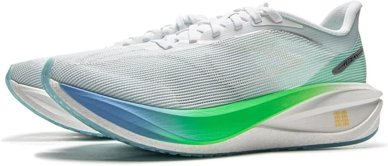 LI-NING FEIDIAN 5 Challenger Women's Running Shoes Boom Fiber Lightweight Breathable Non-Slip Racing Sneakers ARMV002