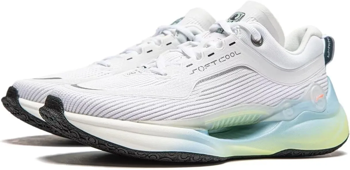 LI-NING Soft Cool Women's Reflective Breathable Cool Trendy Casual Shoes AGLU022