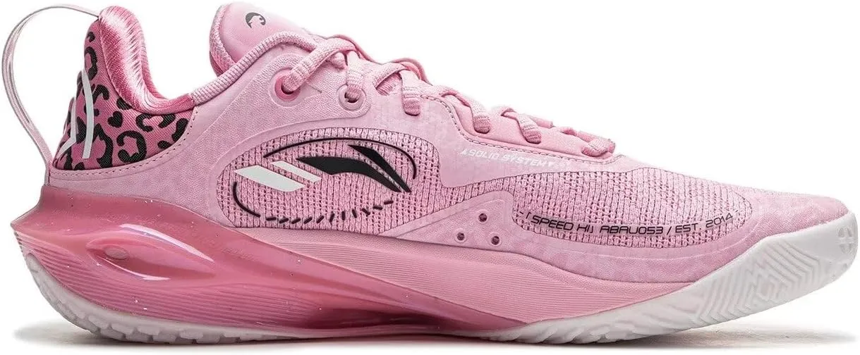 LI-NING Speed Series Men Professional Basketball Shoes Wearable Anti-Slippery Lightweight Sports Sneakers ABAU021 ABAU053