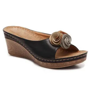 LIDIA | Comfortable Leather Orthopedic Sandal