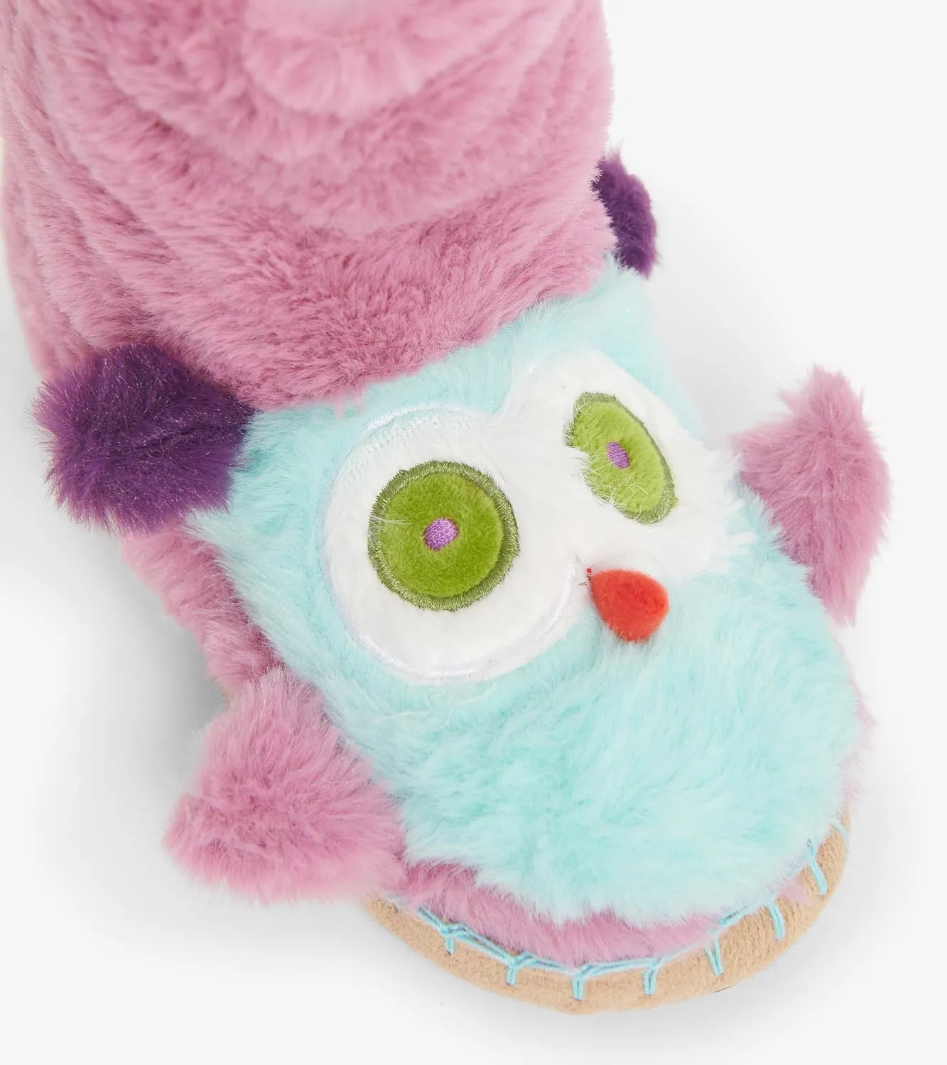 Little Blue House by Hatley Girls' Hi-top Slouch Animal Slipper
