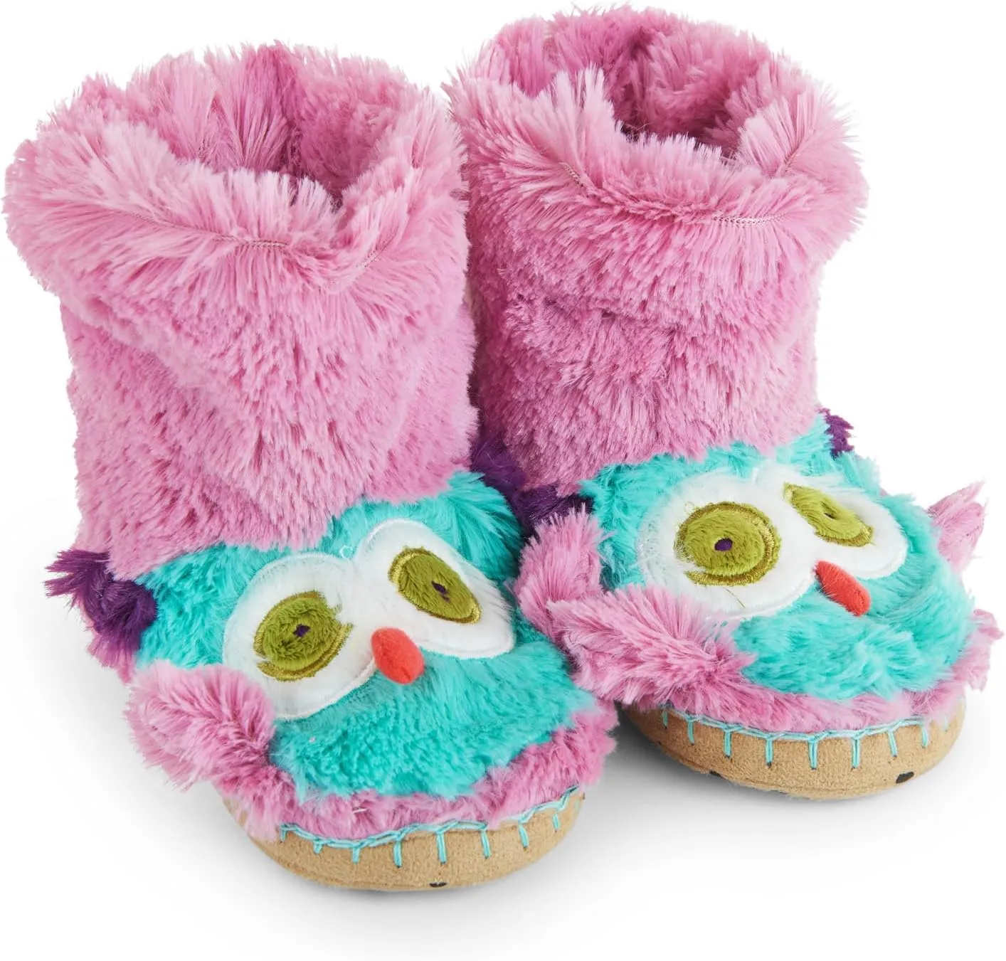 Little Blue House by Hatley Girls' Hi-top Slouch Animal Slipper