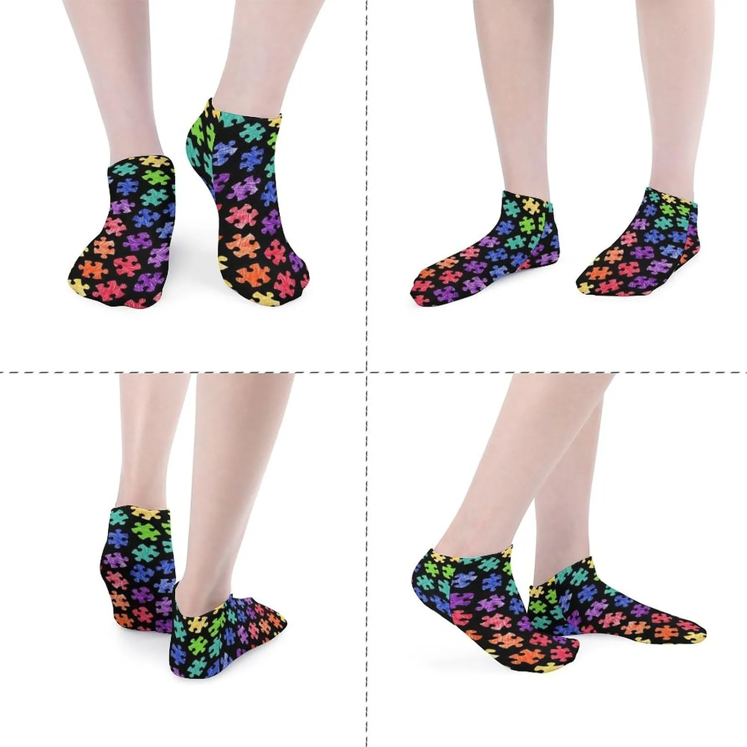 Low Cut Ankle Socks No Show Short Athletic for Men 5 Pairs
