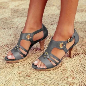 Ludovica - Comfortable Heeled Sandal