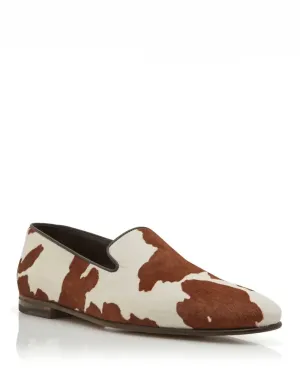Mario Haircalf Loafer in Cow Print