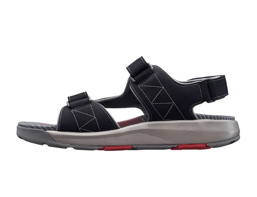 Mens Alexander Dark Blue Adjustable Active Sandals