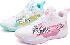 Men's Basketball Shoes Fashionable Multifunctional Outdoor Shoes Lightweight Wear-Resistant Shock-Absorbing Training Shoes Running Shoes