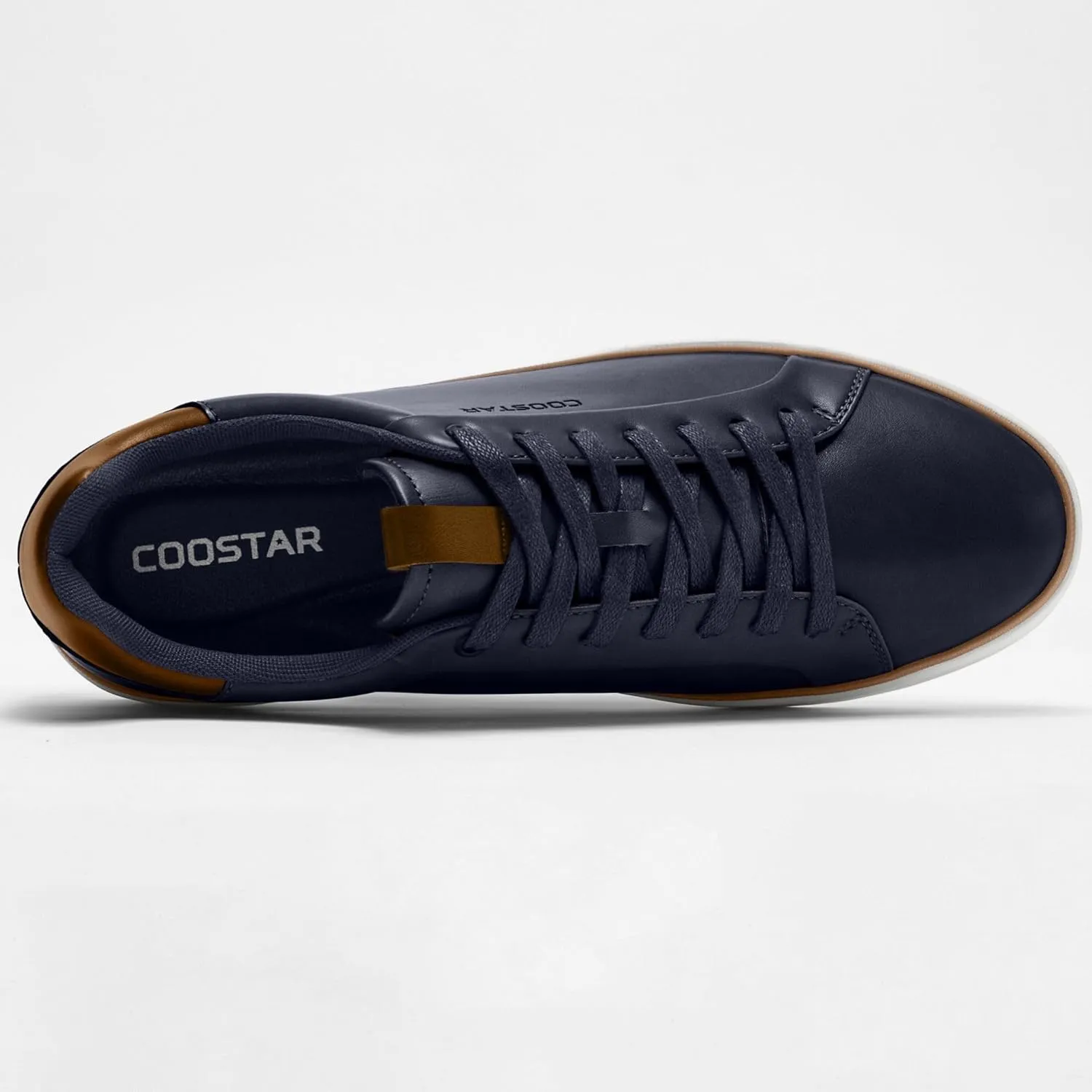 Mens Casual Shoes Comfortable Dress Sneakers Classic Lace-up Shoe Lightweight