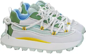Men's Color Block Trendy Platform Shoes - Summer Breathable Casual Shoes for Outdoor Walking Traveling Jogging