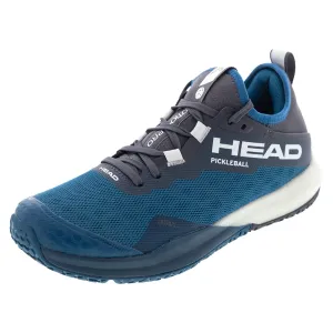 Men`s Motion Pro Pickleball Shoes Twilight Blue and White