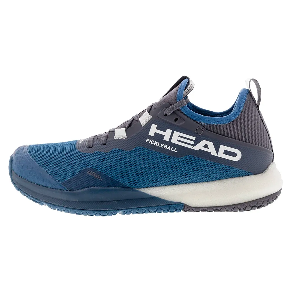 Men`s Motion Pro Pickleball Shoes Twilight Blue and White