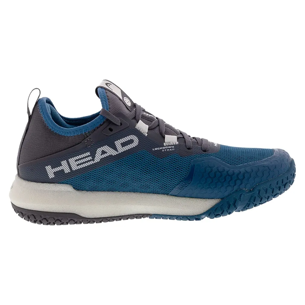 Men`s Motion Pro Pickleball Shoes Twilight Blue and White