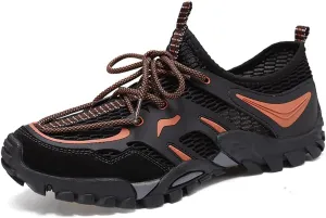 Men's Outdoor Hiking Shoes Summer Fashion Mesh Breathable Travel Shoes Field Adventure
