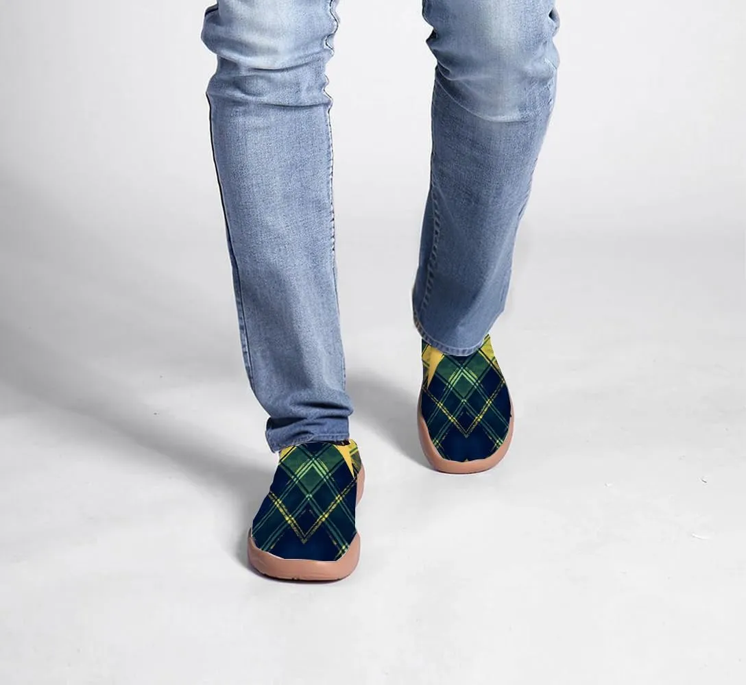 Men's Slip-On Casual Shoes Relaxed-Fit Walking Loafers Lightweight Flats Sneakers