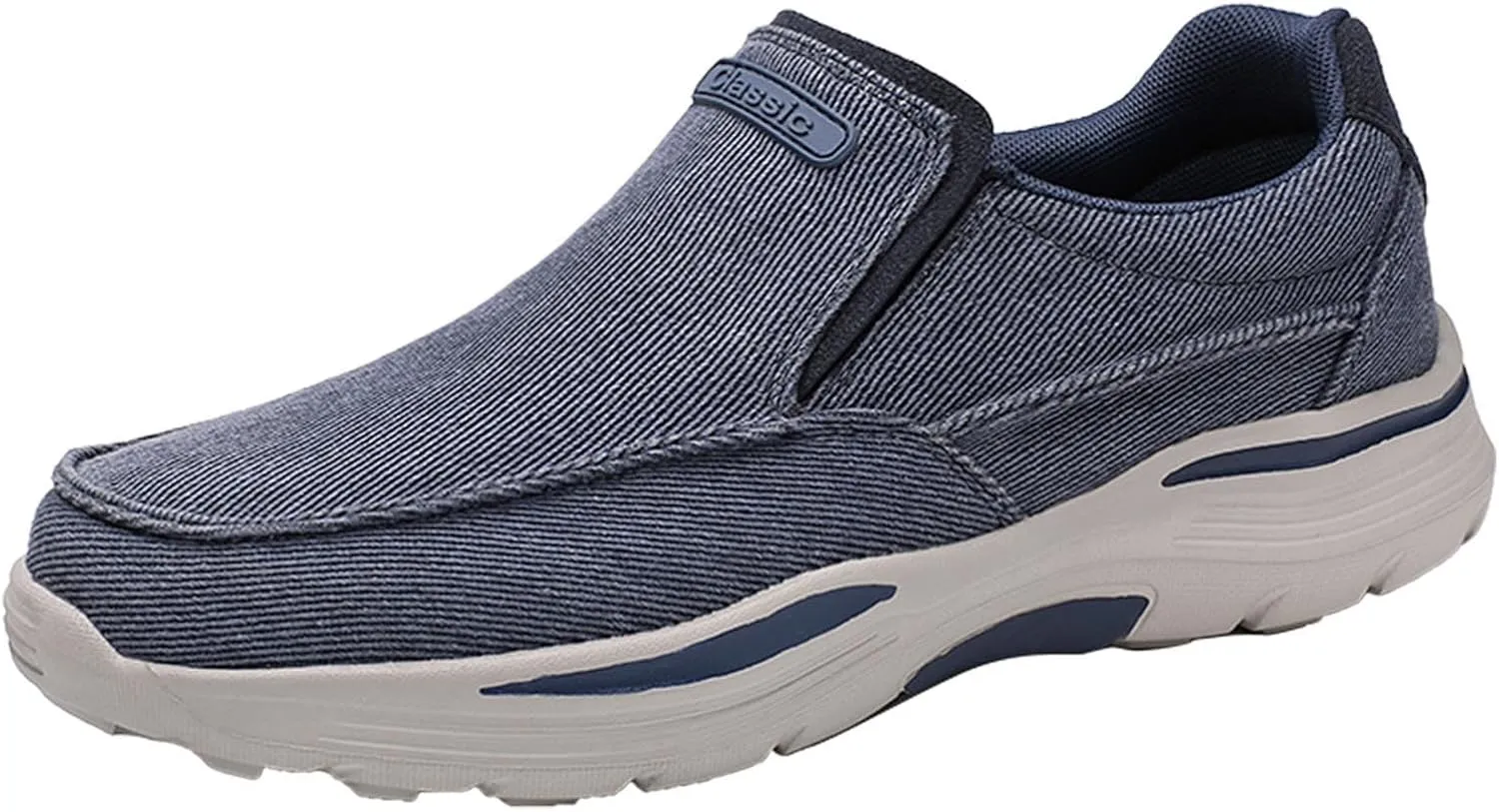 Men's Slip on Shoes Casual Loafers Walking Shoes Comfortable Orthopedic Shoes Lightweight Non Slip Sneakers with Arch Support