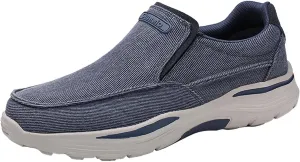 Men's Slip on Shoes Casual Loafers Walking Shoes Comfortable Orthopedic Shoes Lightweight Non Slip Sneakers with Arch Support