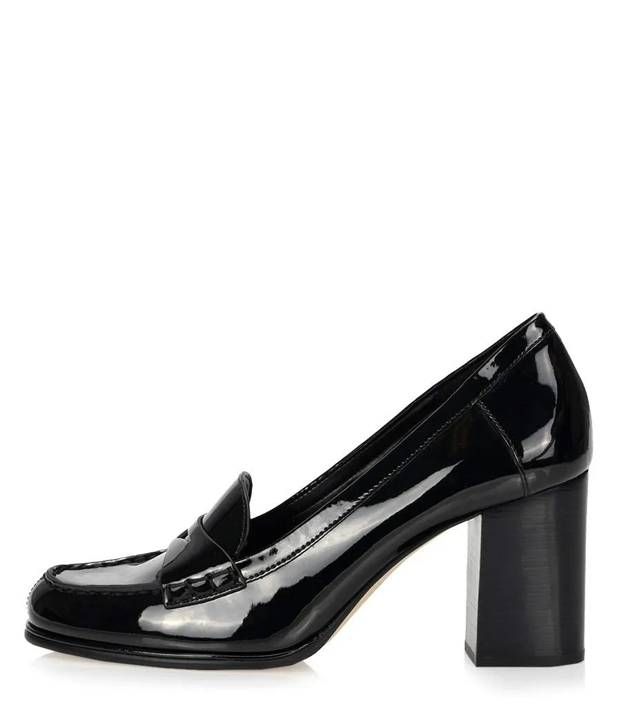 Michael Kors Buchanan Mid Loafer Black 9 M