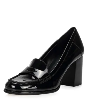 Michael Kors Buchanan Mid Loafer Black 9 M