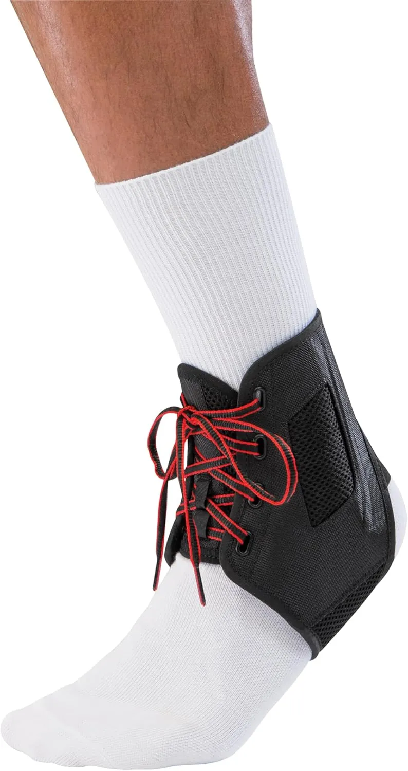 MUELLER Sports Medicine AFT3 Ankle Brace, Ankle Pain Relief Support for Men and Women, Ideal for Sprains, Strains, Arthritis, Black