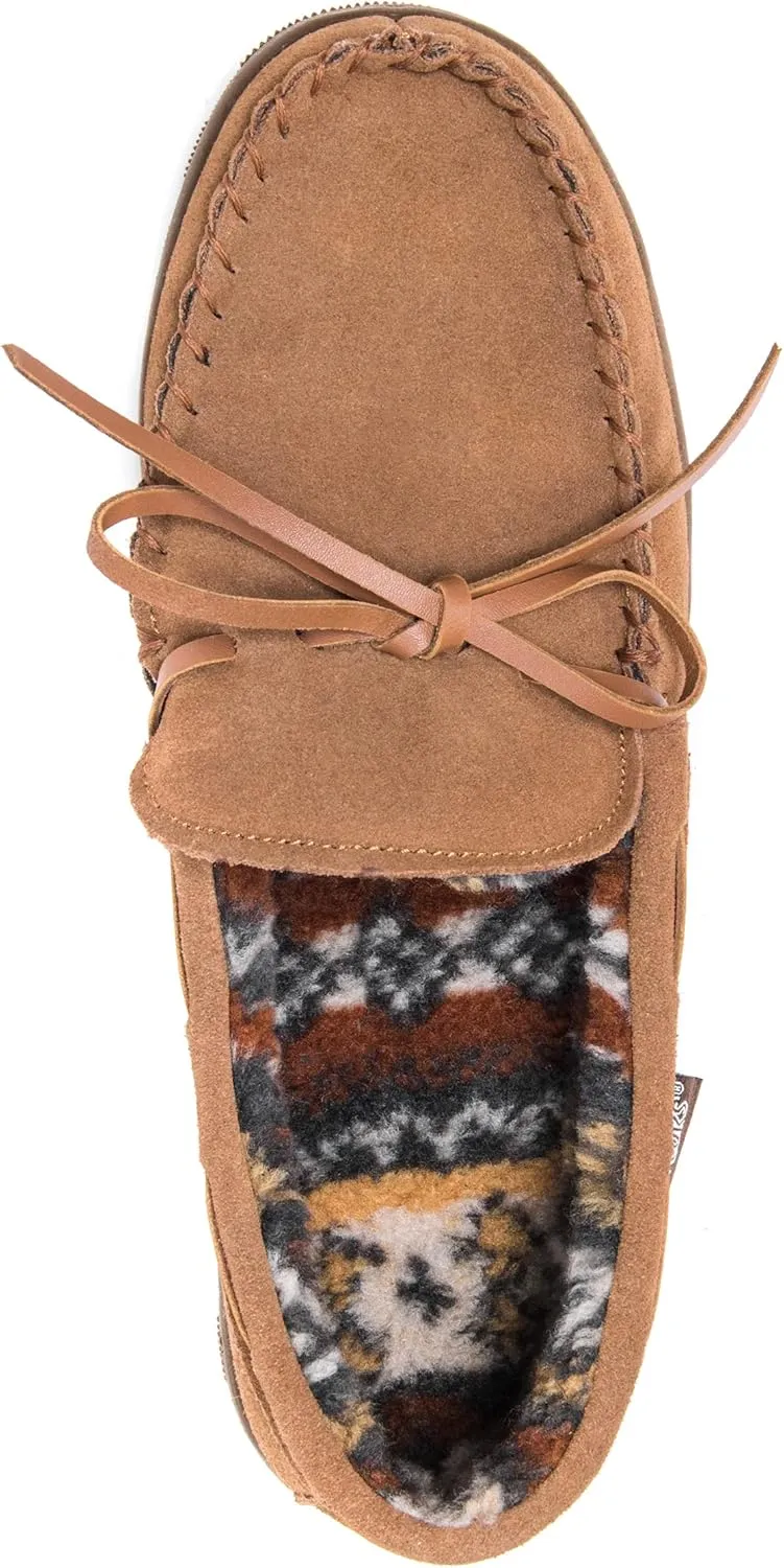 MUK LUKS Men's Paul Slipper, Multi Colors