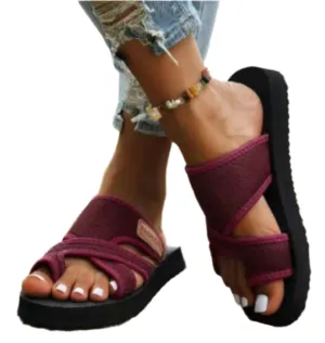Mureen - Effortless Comfort Sandals with Cross Straps